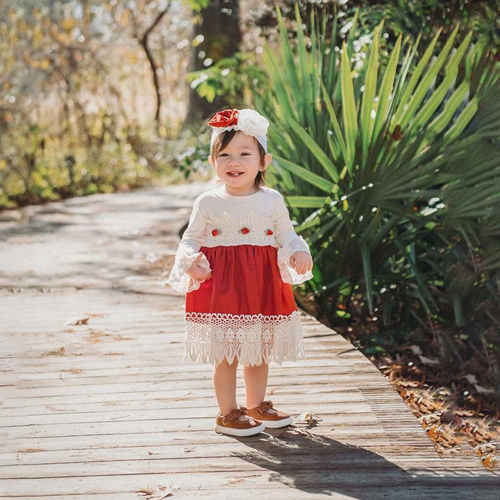 Buy Tis The Season Baby Dress for Newborn Babies 