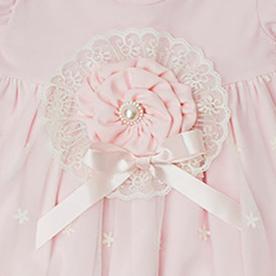 Everly Lacy Pink Dress by Frilly Frocks