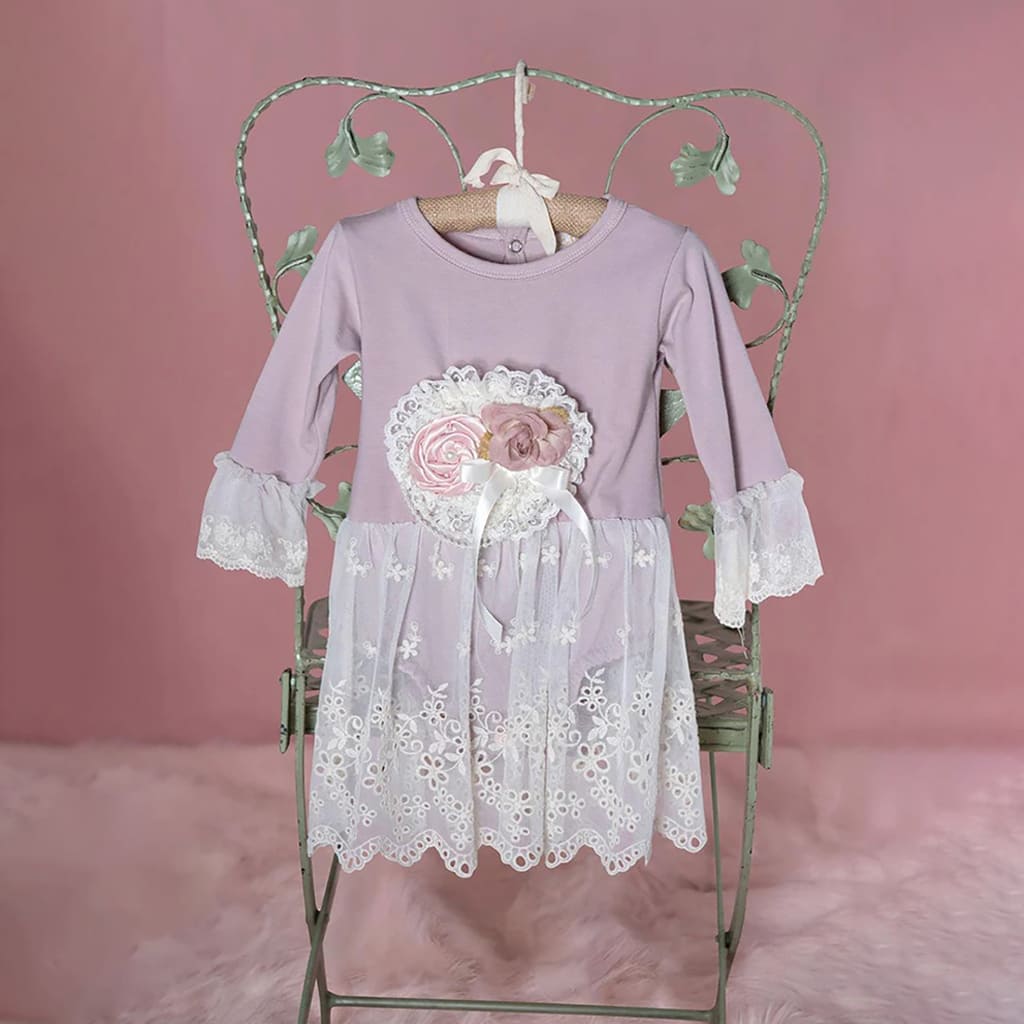 Genevie Diaper Dress for Girls