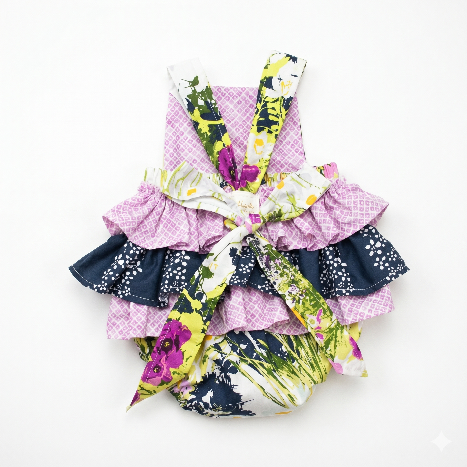 Haute Baby Spring Fling Wild Garden Sunsuit