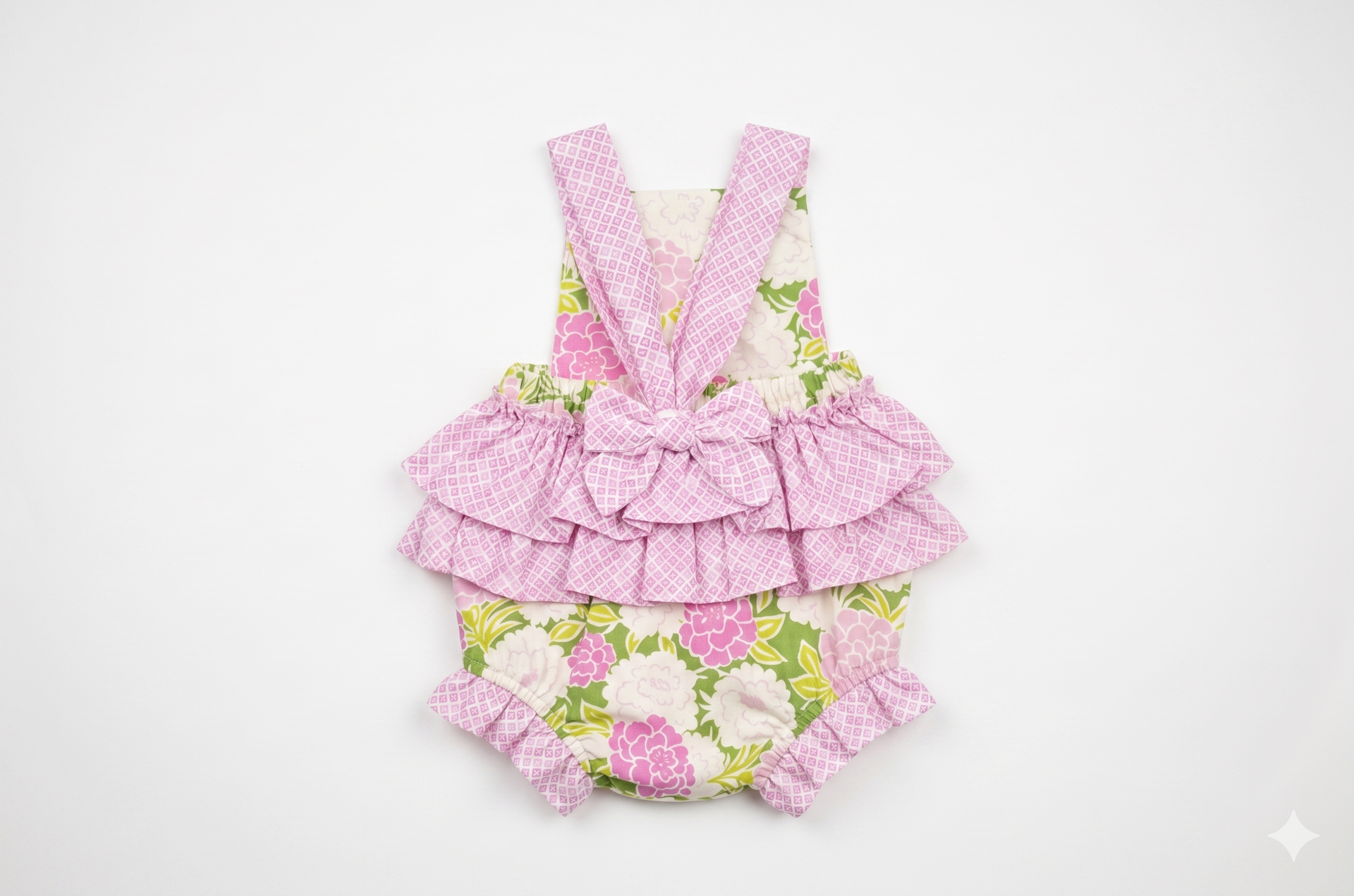 Haute Baby Spring Fling Pink Sunsuit