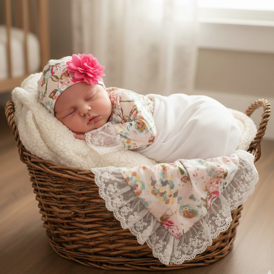 Mums & Roses Blanket