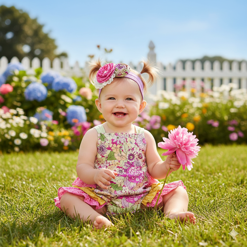 May Flowers Headband