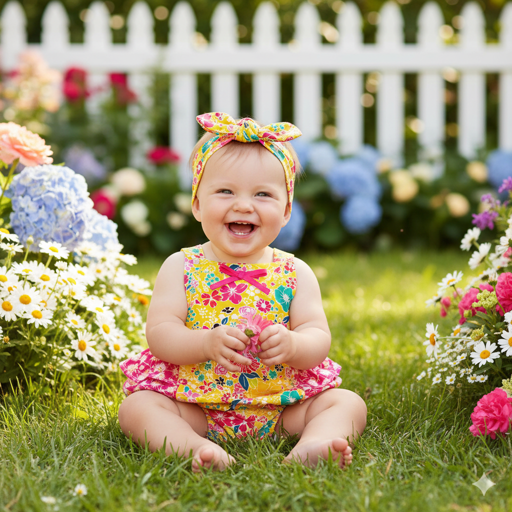 Spring Field Sunsuit