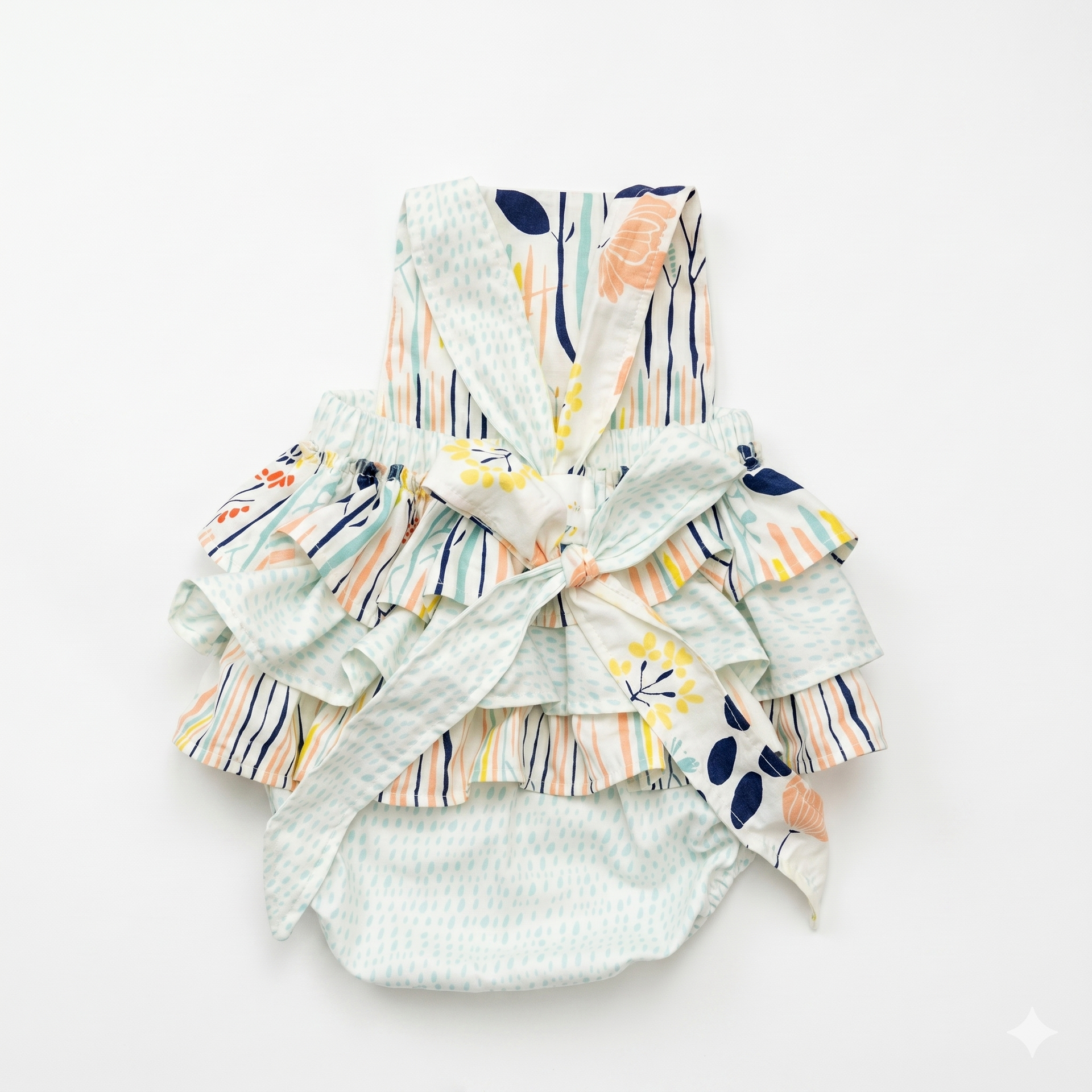 Haute Baby Spring Fling Iris Sunsuit