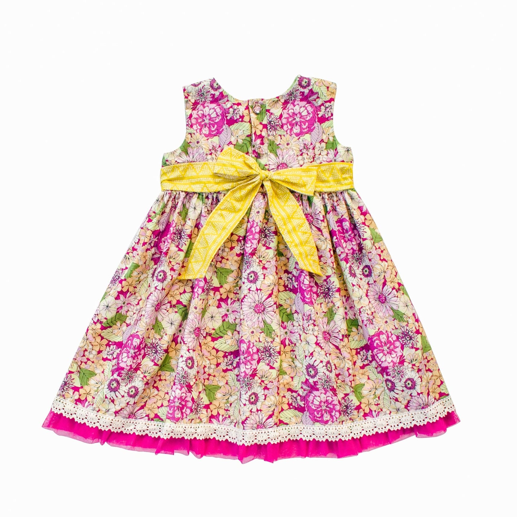 Purple May Flowers Dress