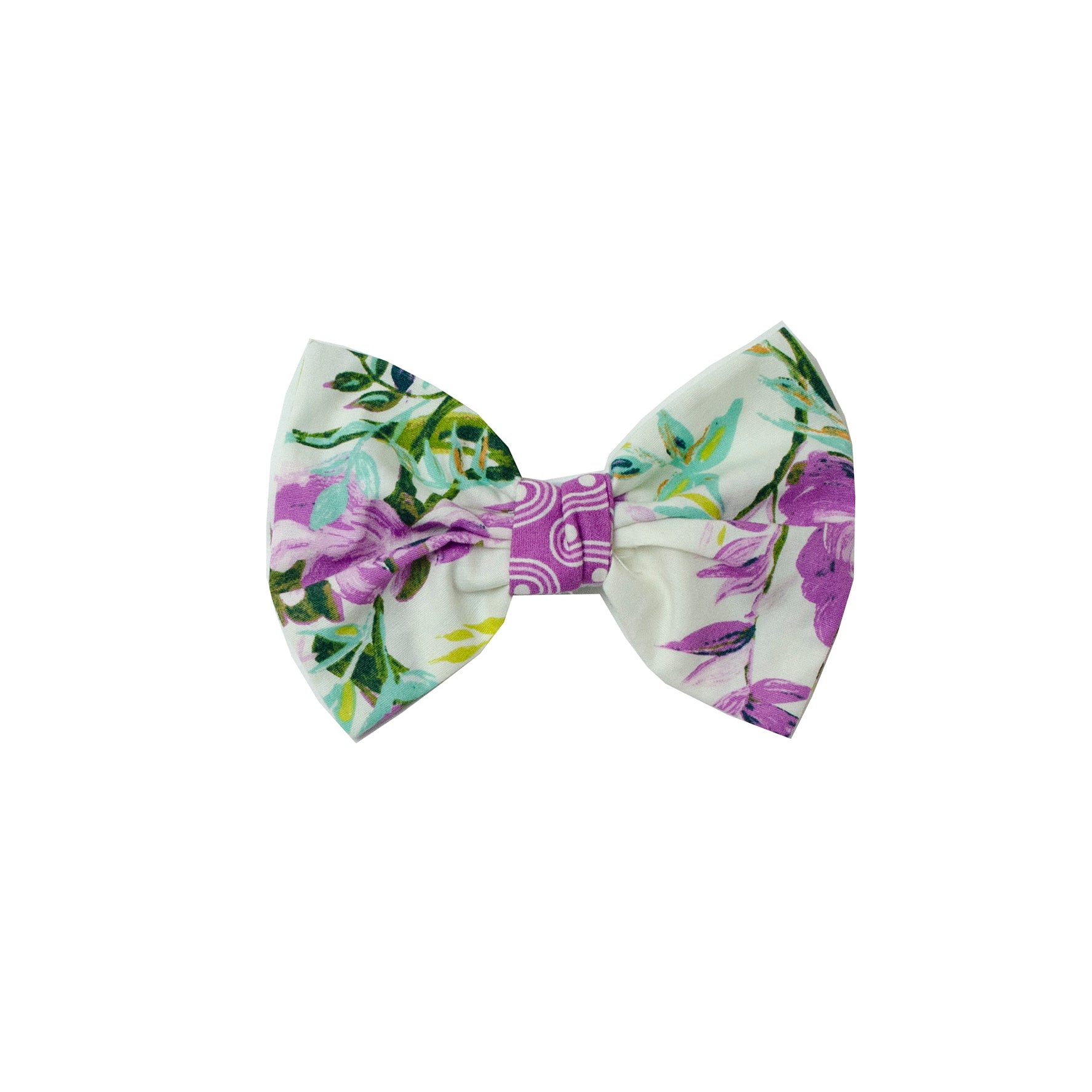 Orchid Garden Bow Headband