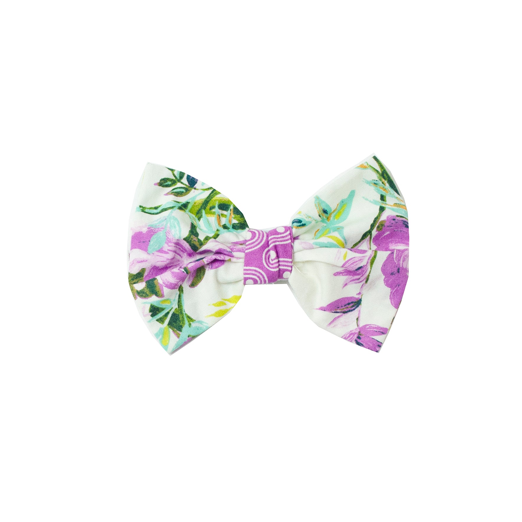 Orchid Garden Bow Headband