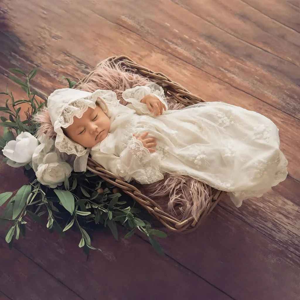 Haute Baby Anna Corinne Take Me Home Baby Girl Gown