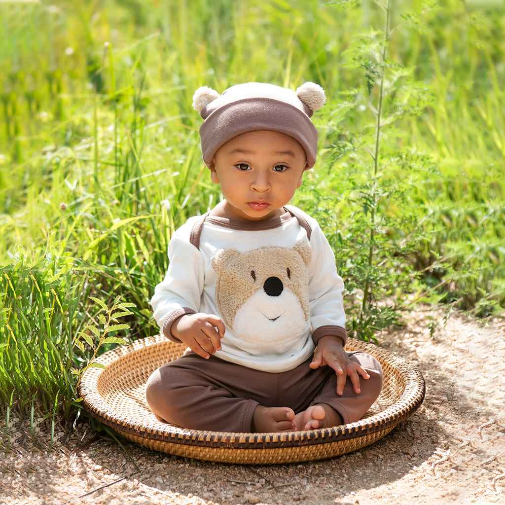 Bear Wear Baby Boy Legging Set