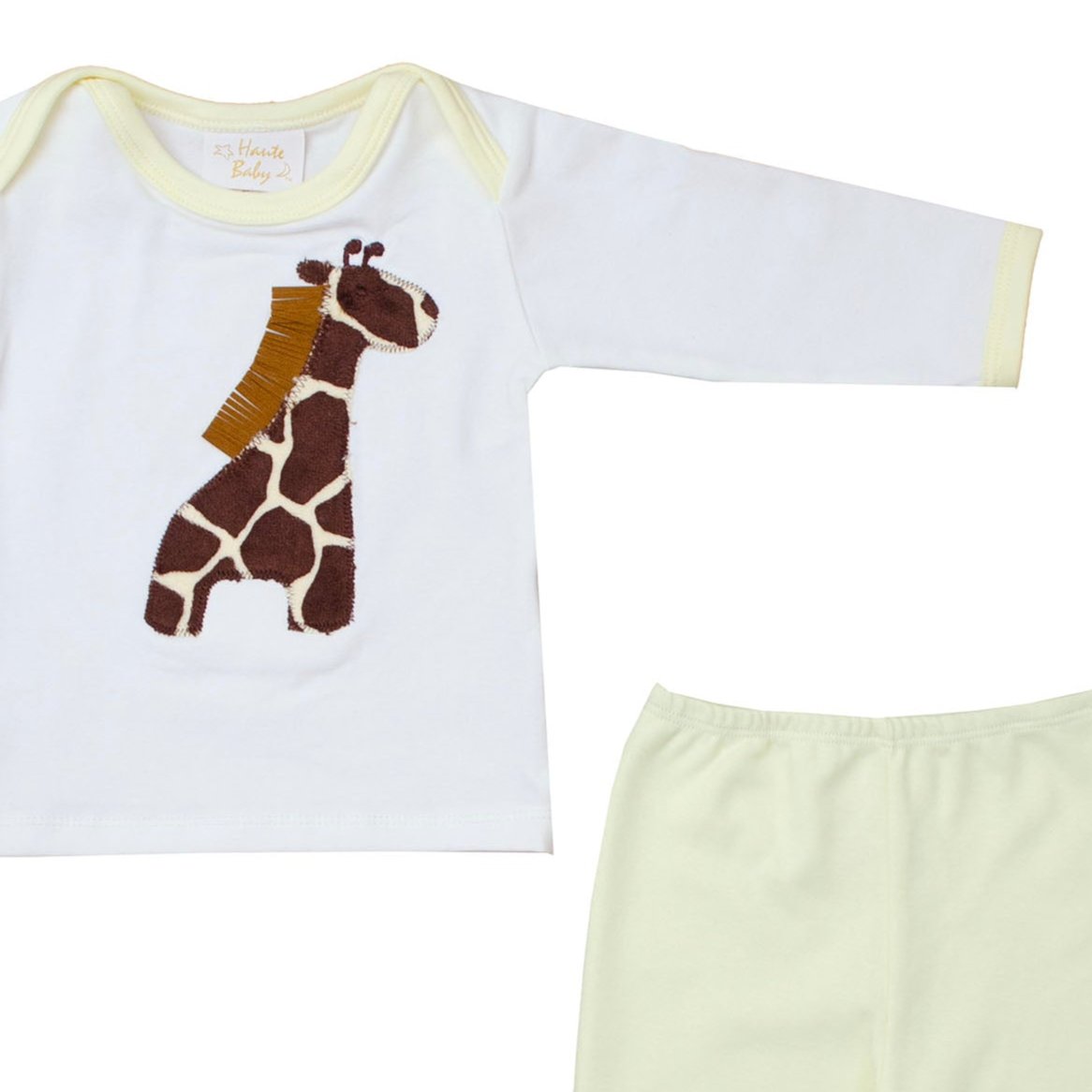Jungle Love Boy Girl Girraffe Infant Legging set