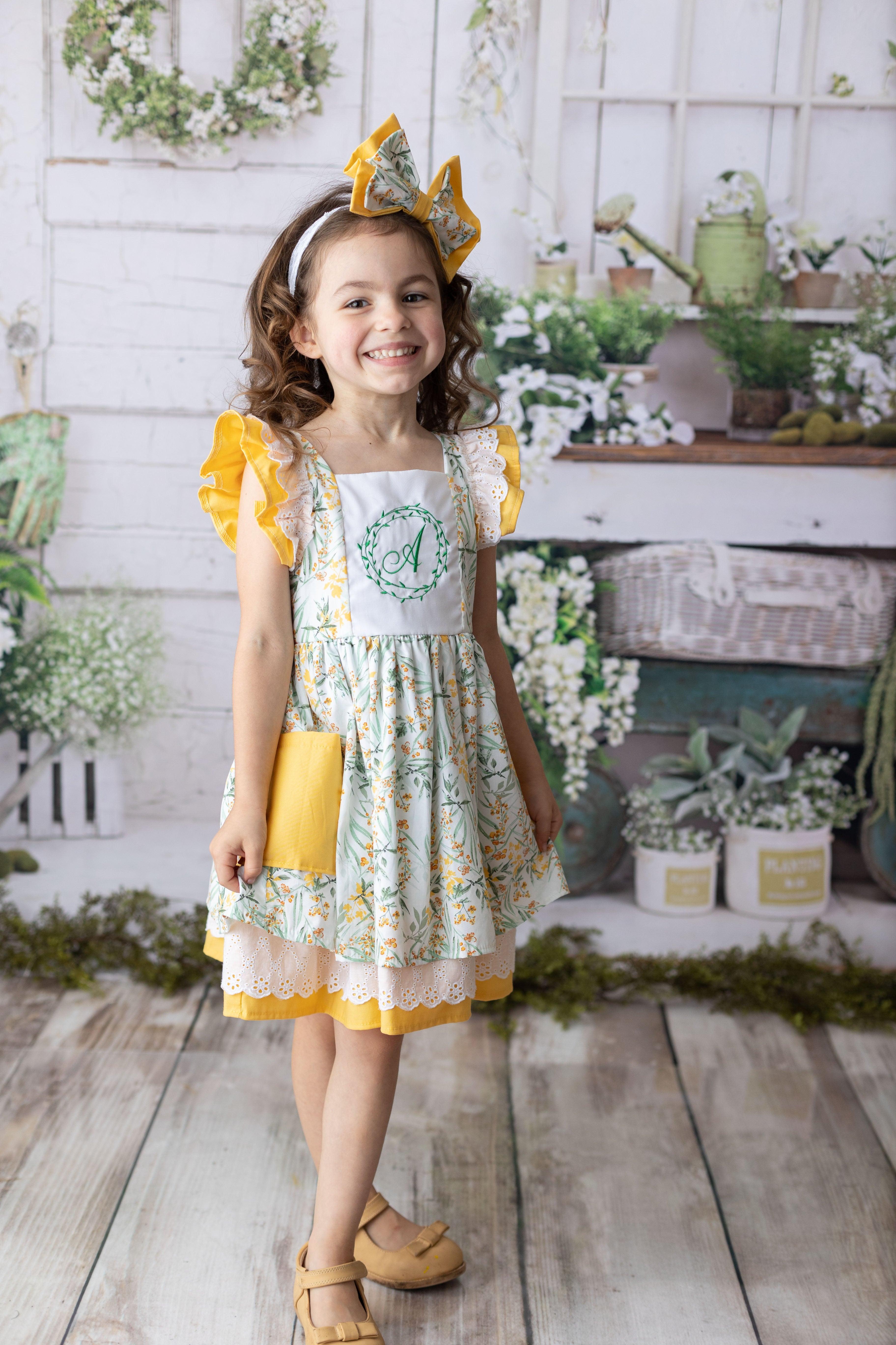 Little Sunshine Dress for Baby Girl