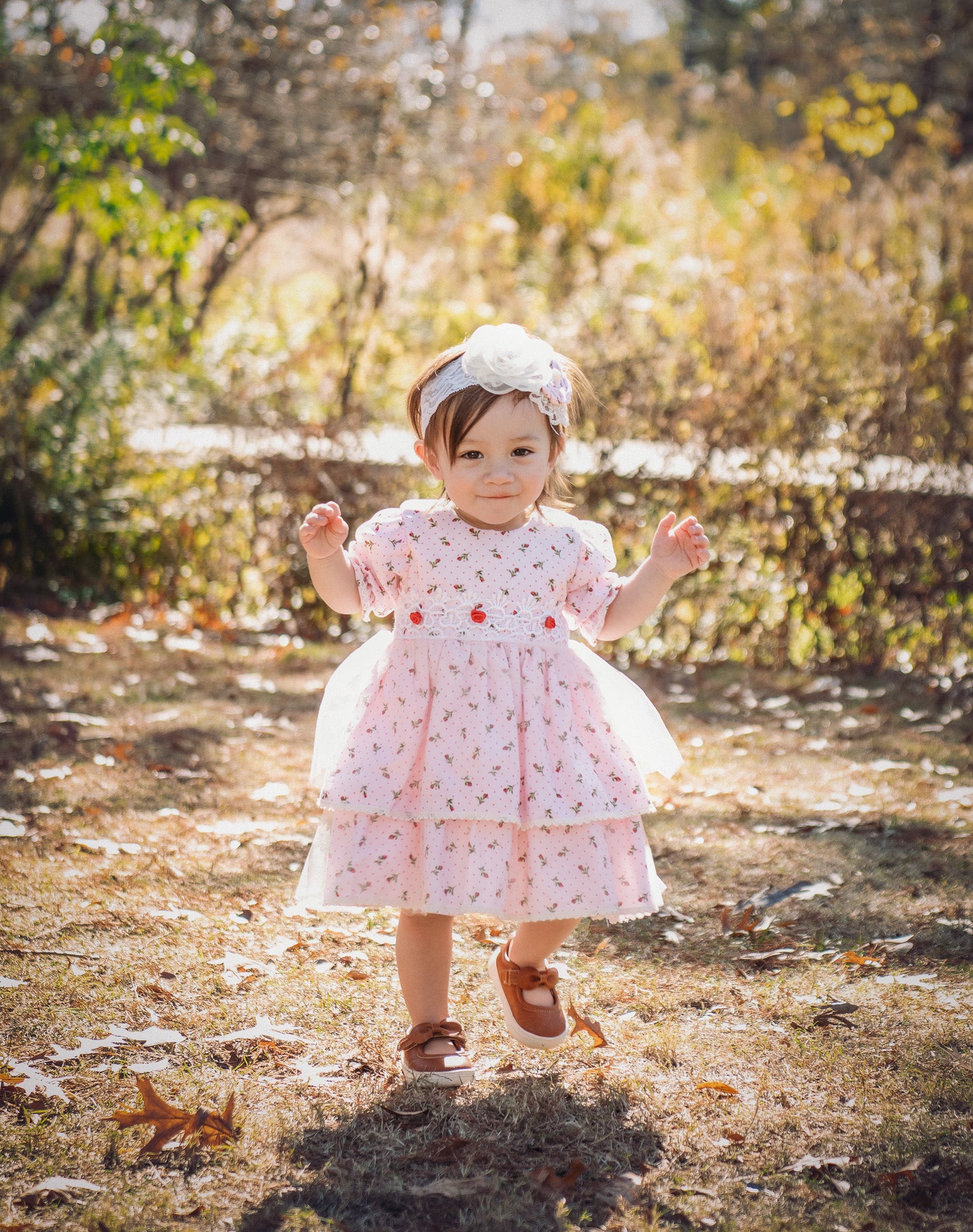 Petite Garden Baby Dress