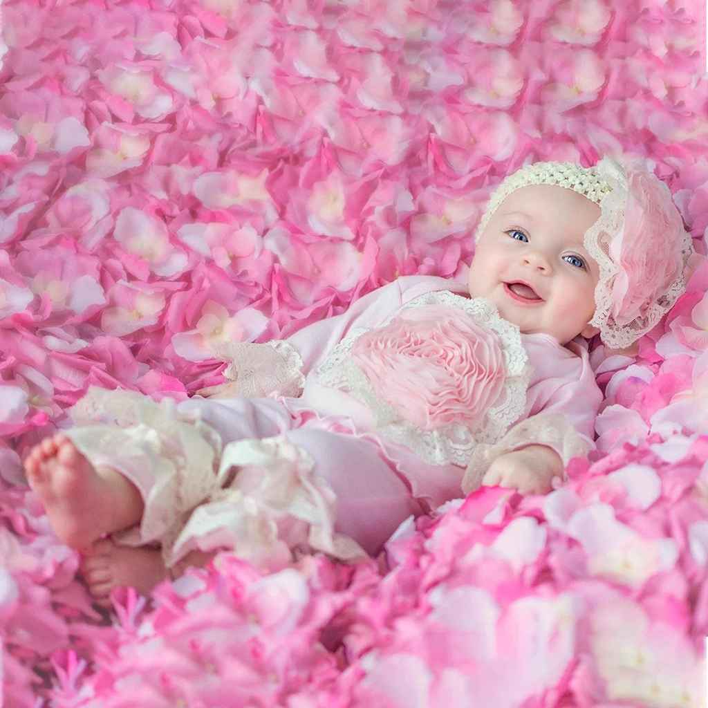 Pink Lullabye Newborn Girls Gown