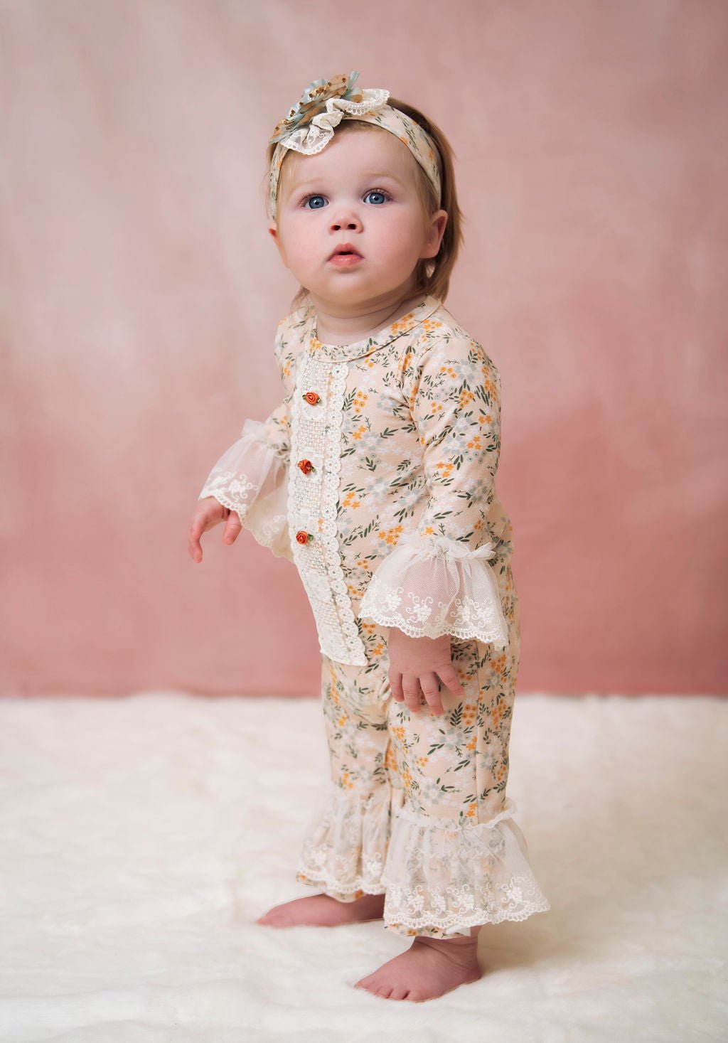 Premium Quality Avas Garden Romper  for Newborns 