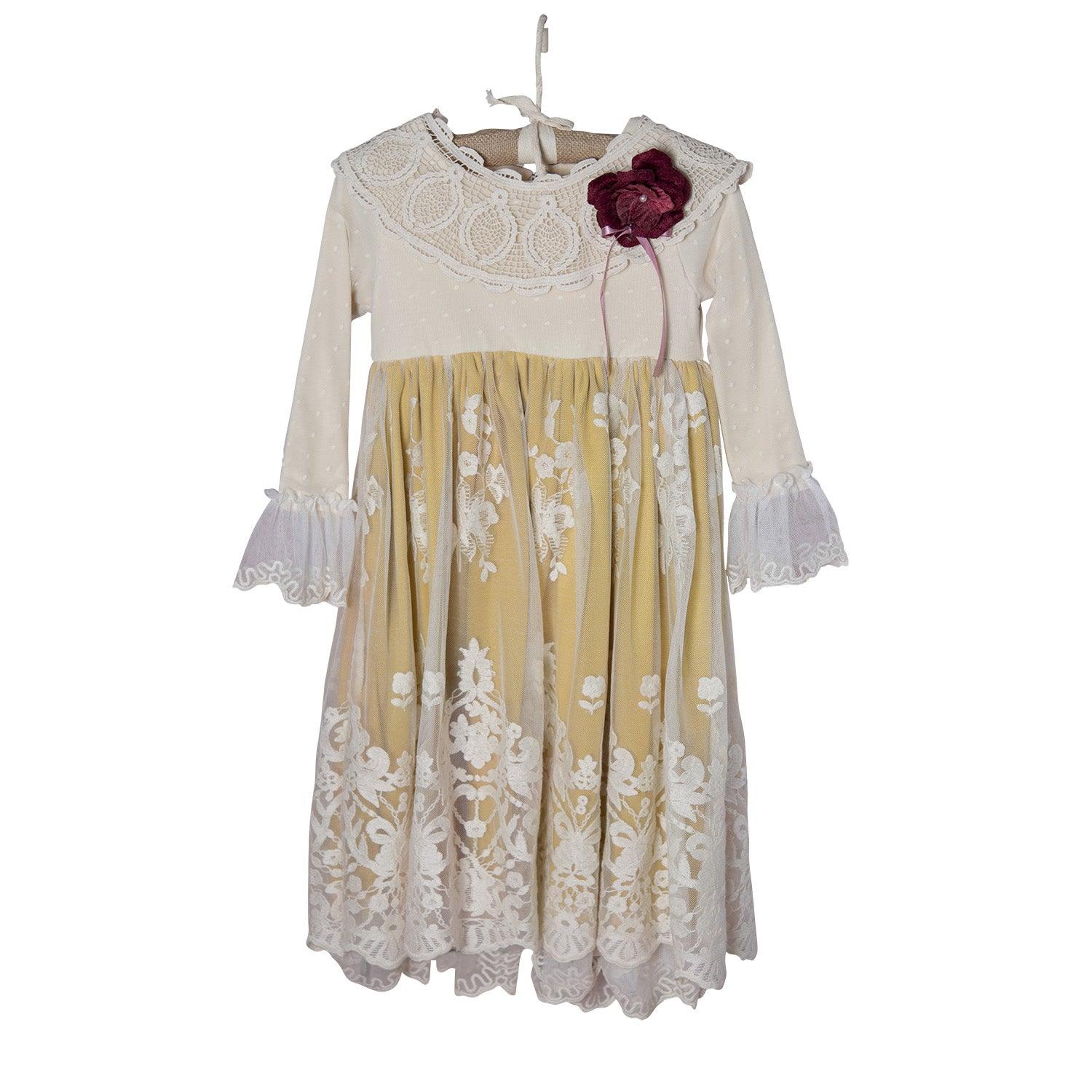 Shop Amelia Dress for Baby Girls Online - Haute Baby