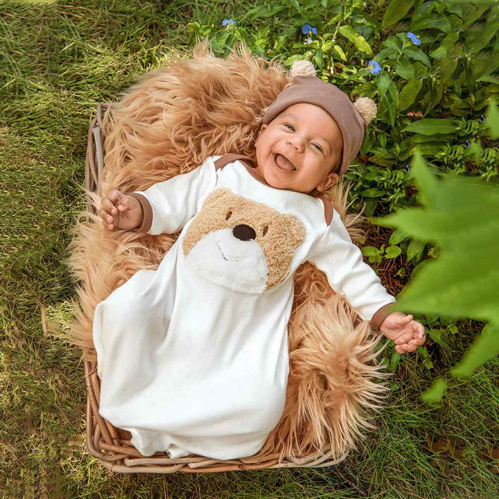 Shop Bear Wear Newborn Boy Gown Online 