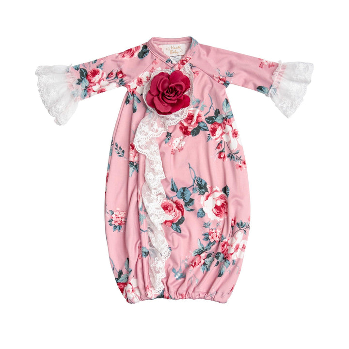 Shop Best Quality Mauve Garden Gown for Baby Girls - Haute  Baby
