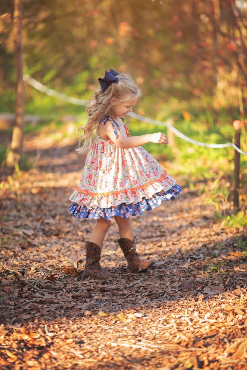 Shop Best Quality Tropical Dress for Girls Online - Haute Baby