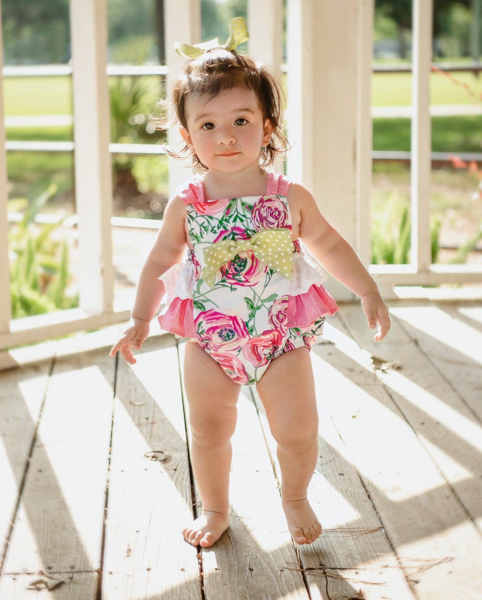 Shop Blooming Aisle Sunsuit for Newborns and Toddlers 