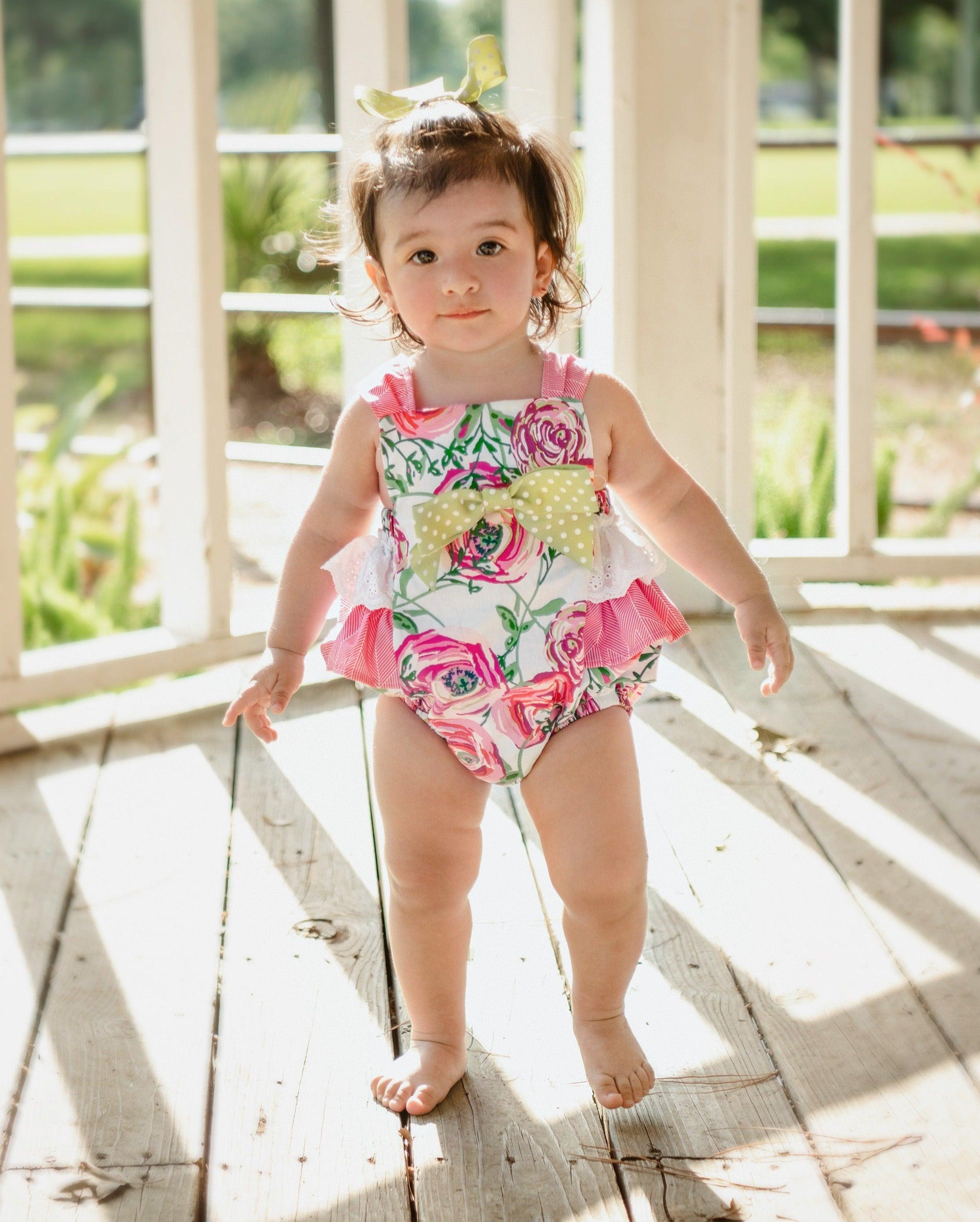 Shop Blooming Aisle Sunsuit for Newborns and Toddlers 