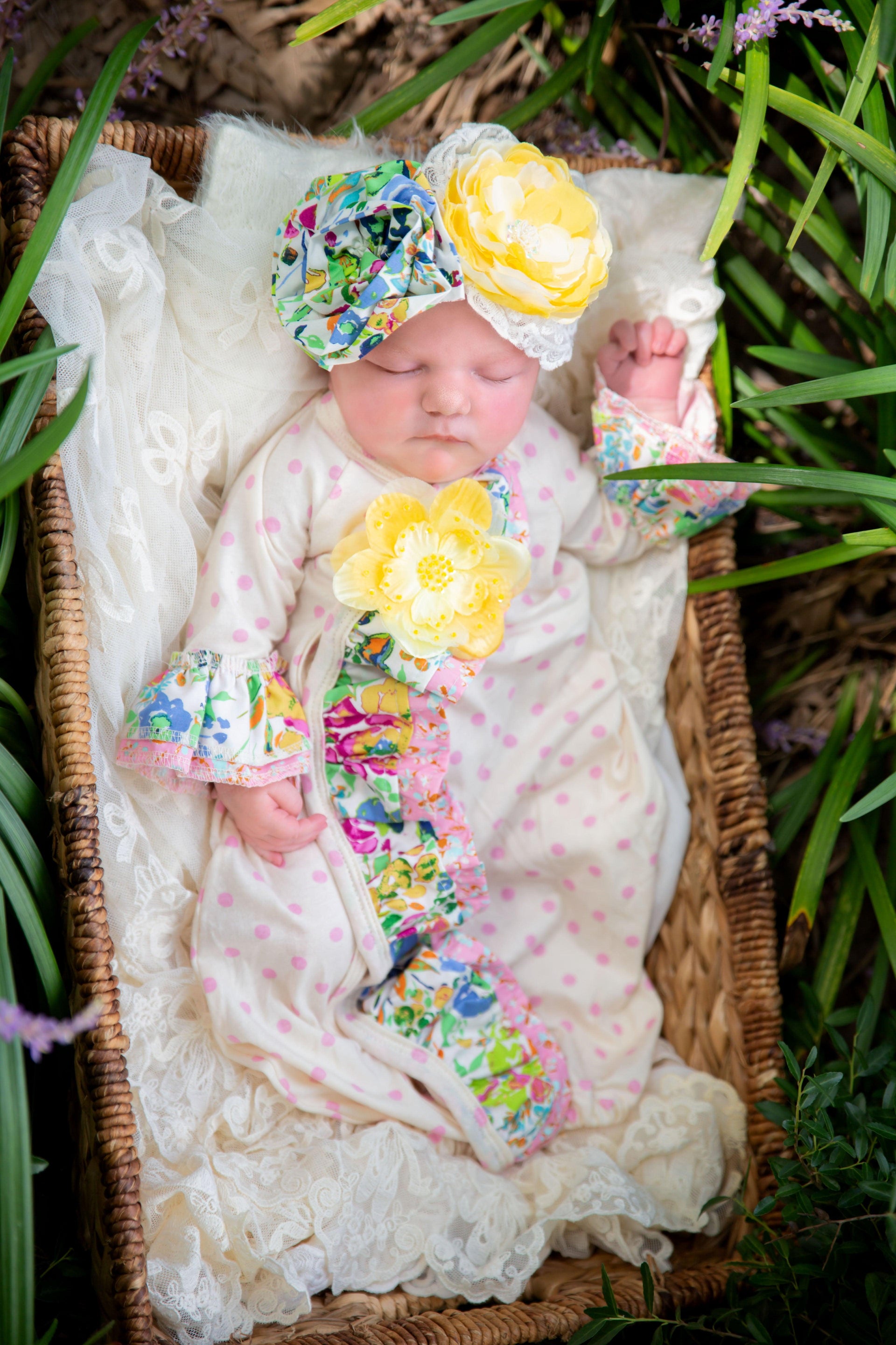 Shop Daisy Bloom Newborn Girls Take Me Home Gown 