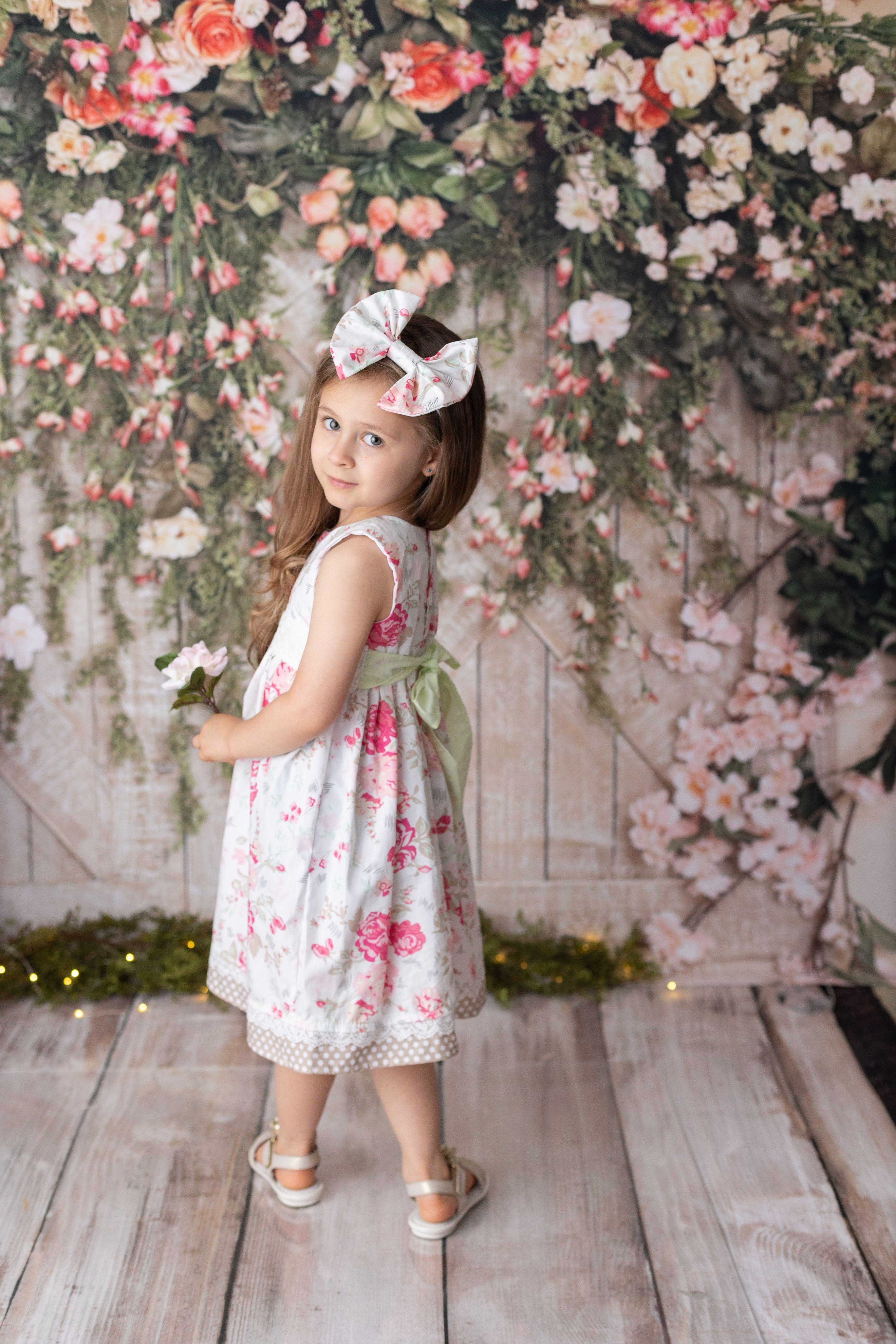 Shop English Rose Dress for Baby Girls