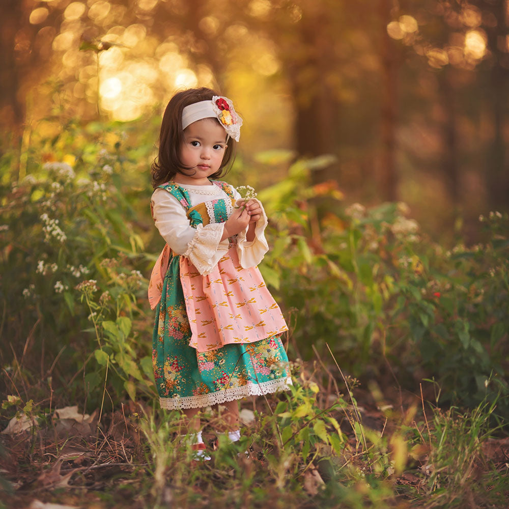 Shop Fields of Gold Little Big Girls Jumper Set Online 