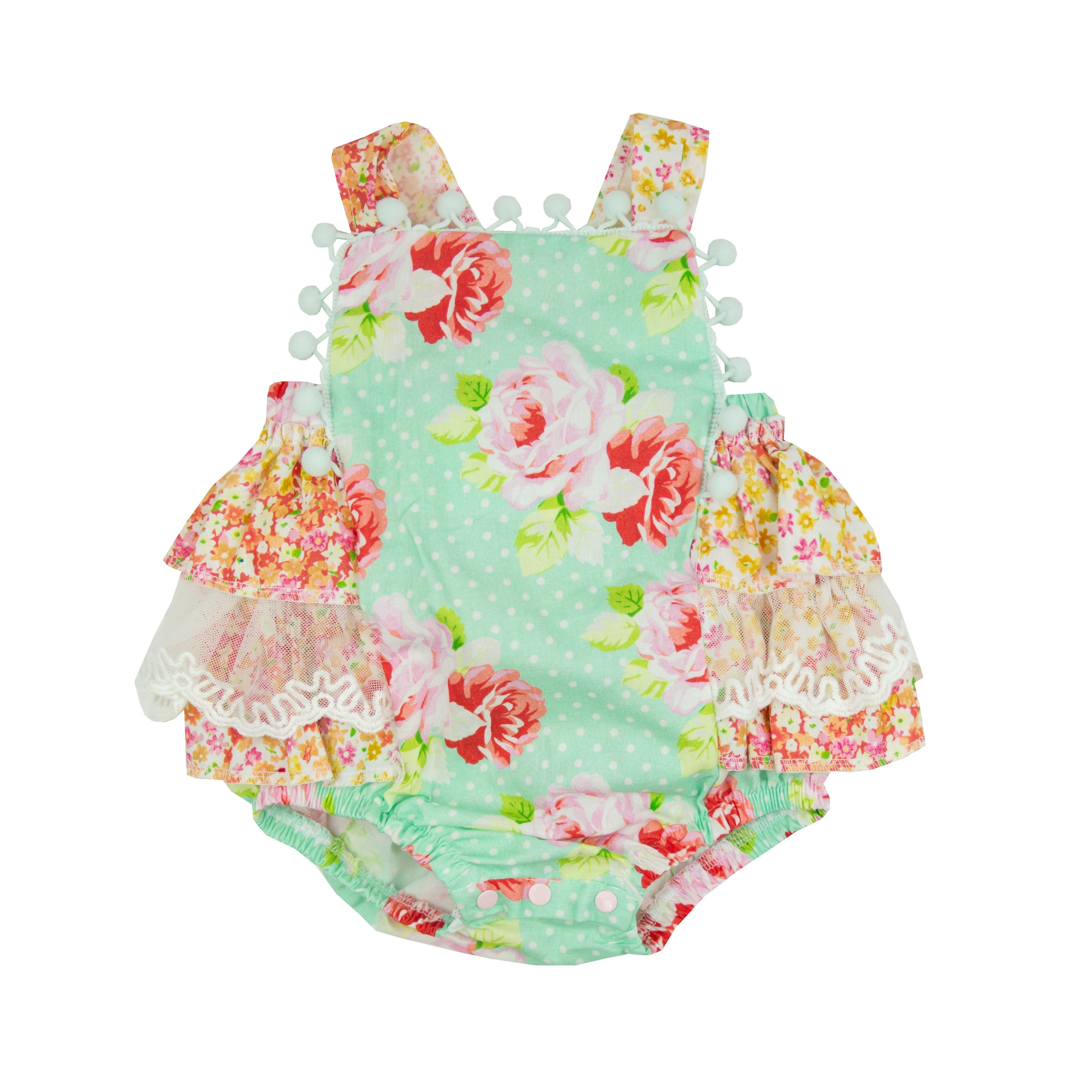 Shop Garden Isle Girl Romper for Baby Girls - Haute Baby