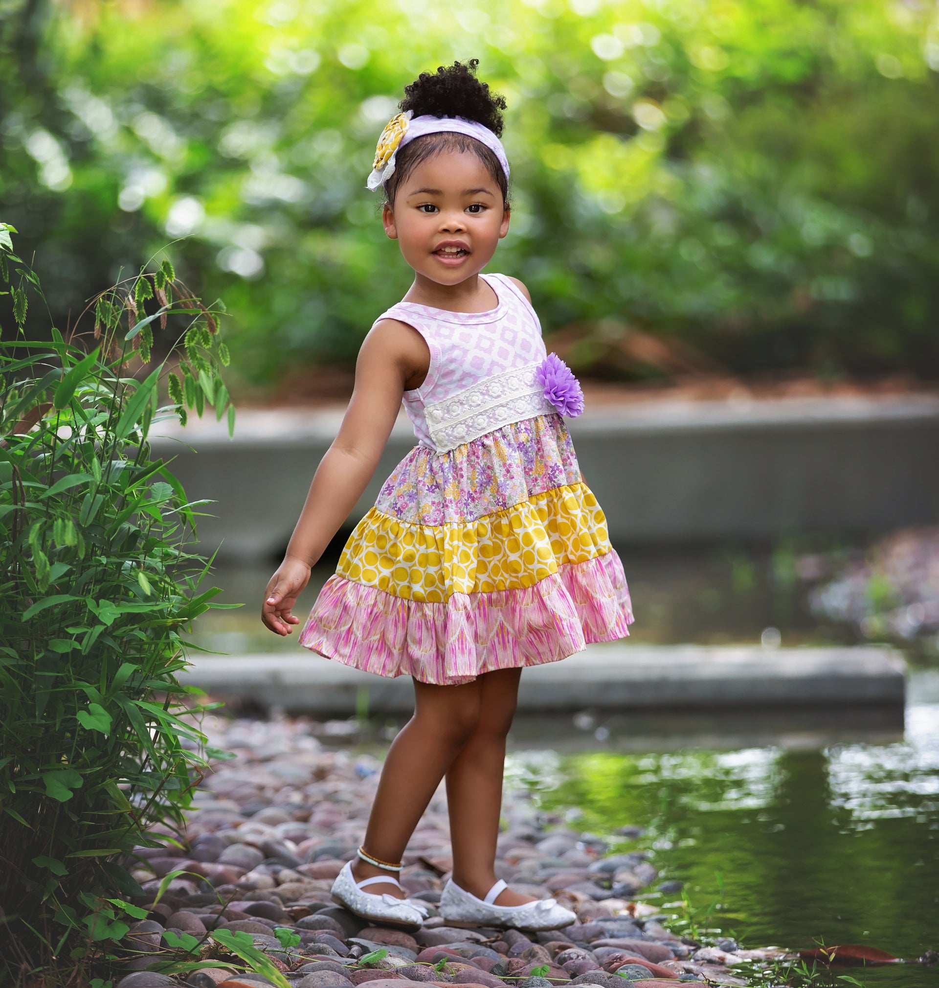 Shop Lavender Haze Little Big Girls Dress for Girls 