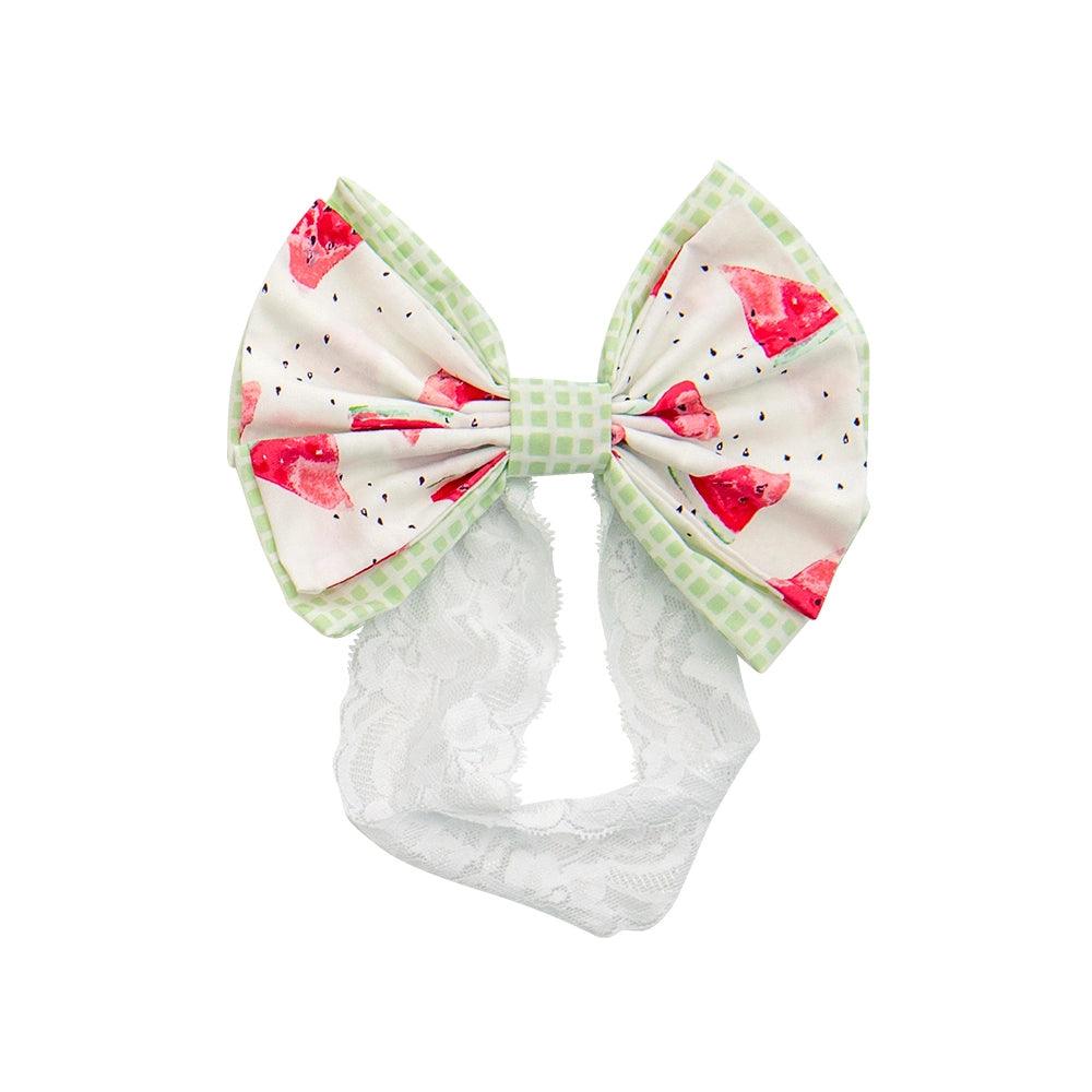 Shop Mia'S Melons Lucy Bow for Baby Girls Online - Haute Baby