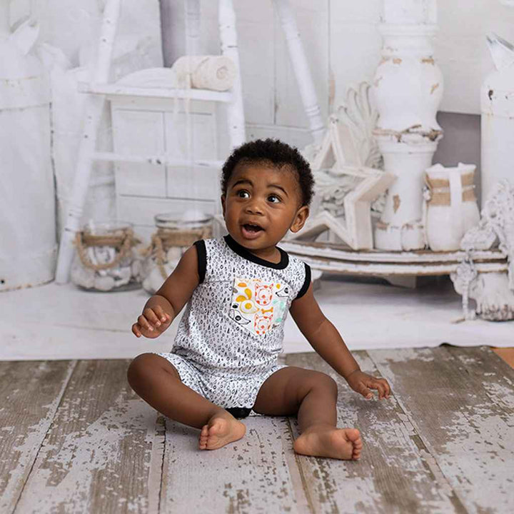 Shop Paw Time Knit Romper for Toddlers 