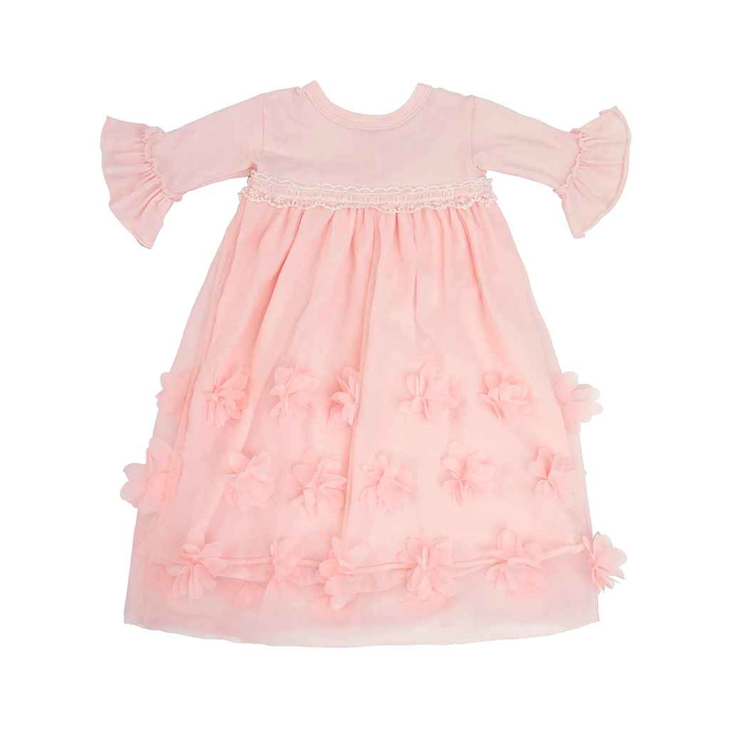Shop Pecah Blossom Take Me Home Gown for Newborn Girls - Haute Baby