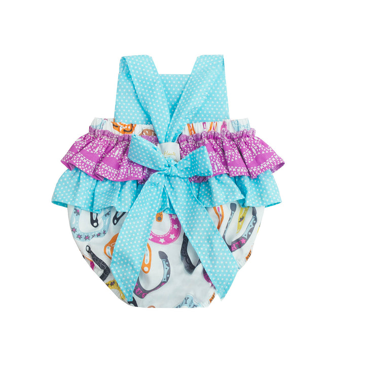 Shop Rodeo Queen Horseshoe Cowgirl Infant Sunsuit 