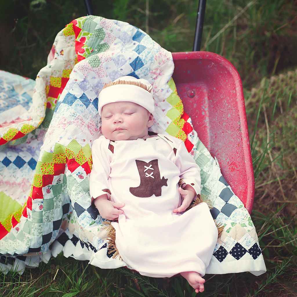 Shop Rodeo Queen Newborn Girls Gown for Baby Girls 