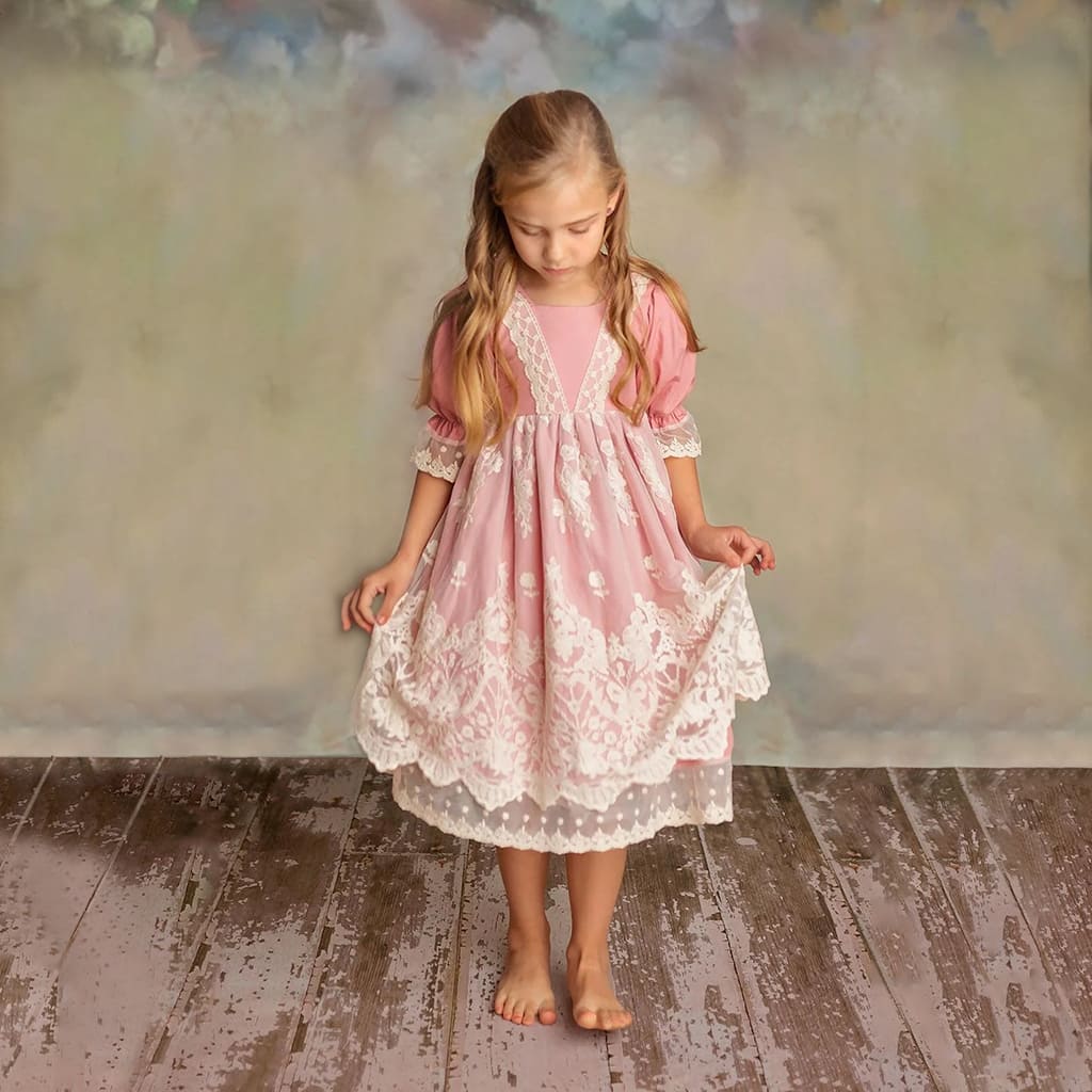 Shop Rose Little Big Girls Dress for Baby Girls 