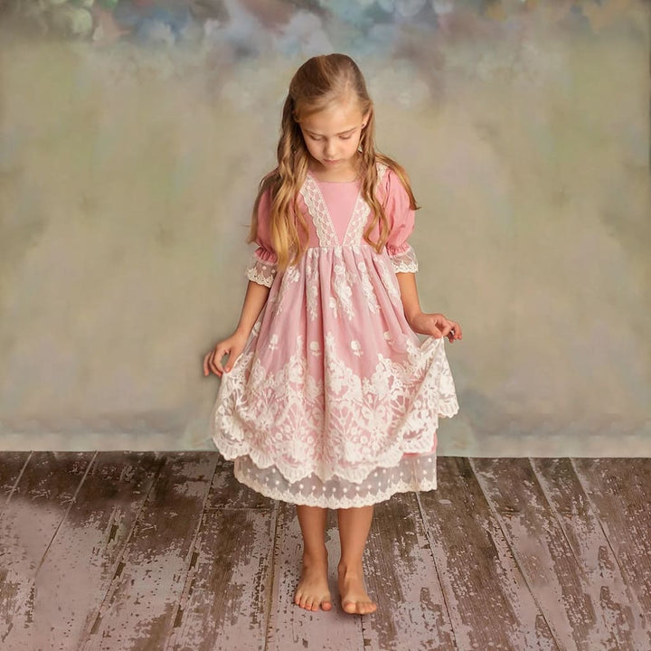 Shop Rose Little Big Girls Dress for Baby Girls 