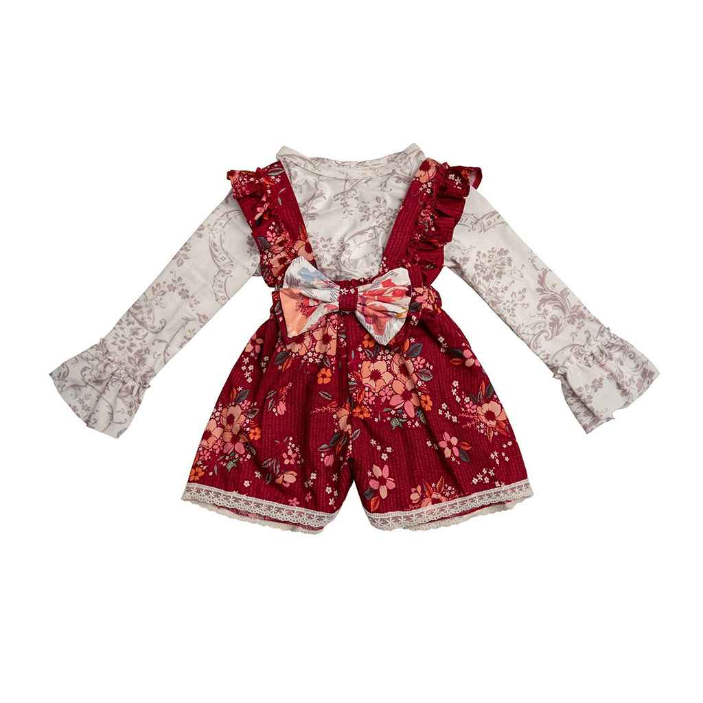 Shop Rosewood Skort Set for Newborn Babies Online - Haute Baby