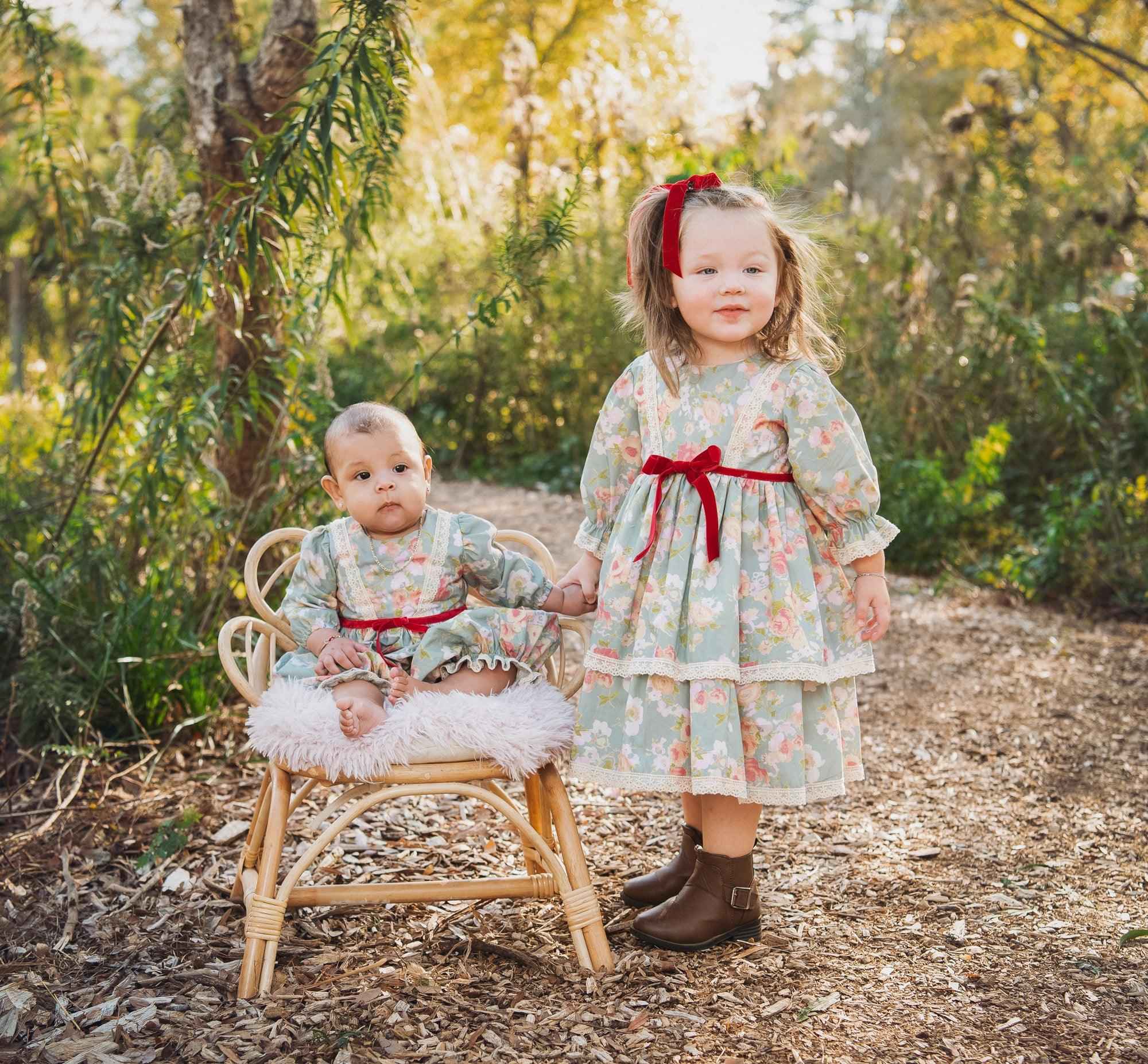 Shop Sage Garden Dress for Baby Girls Online 