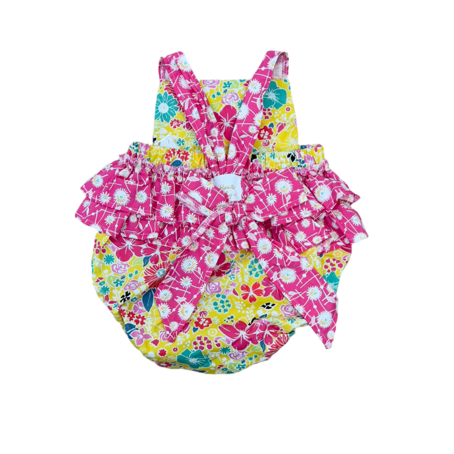 Spring Field Sunsuit for Newborns  
