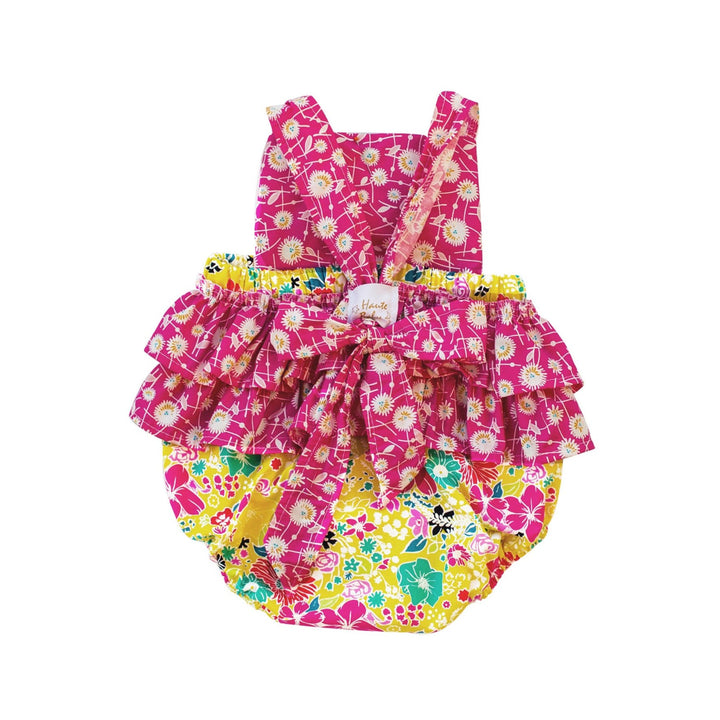 Spring Field Sunsuit for Newborns and Toddlers 