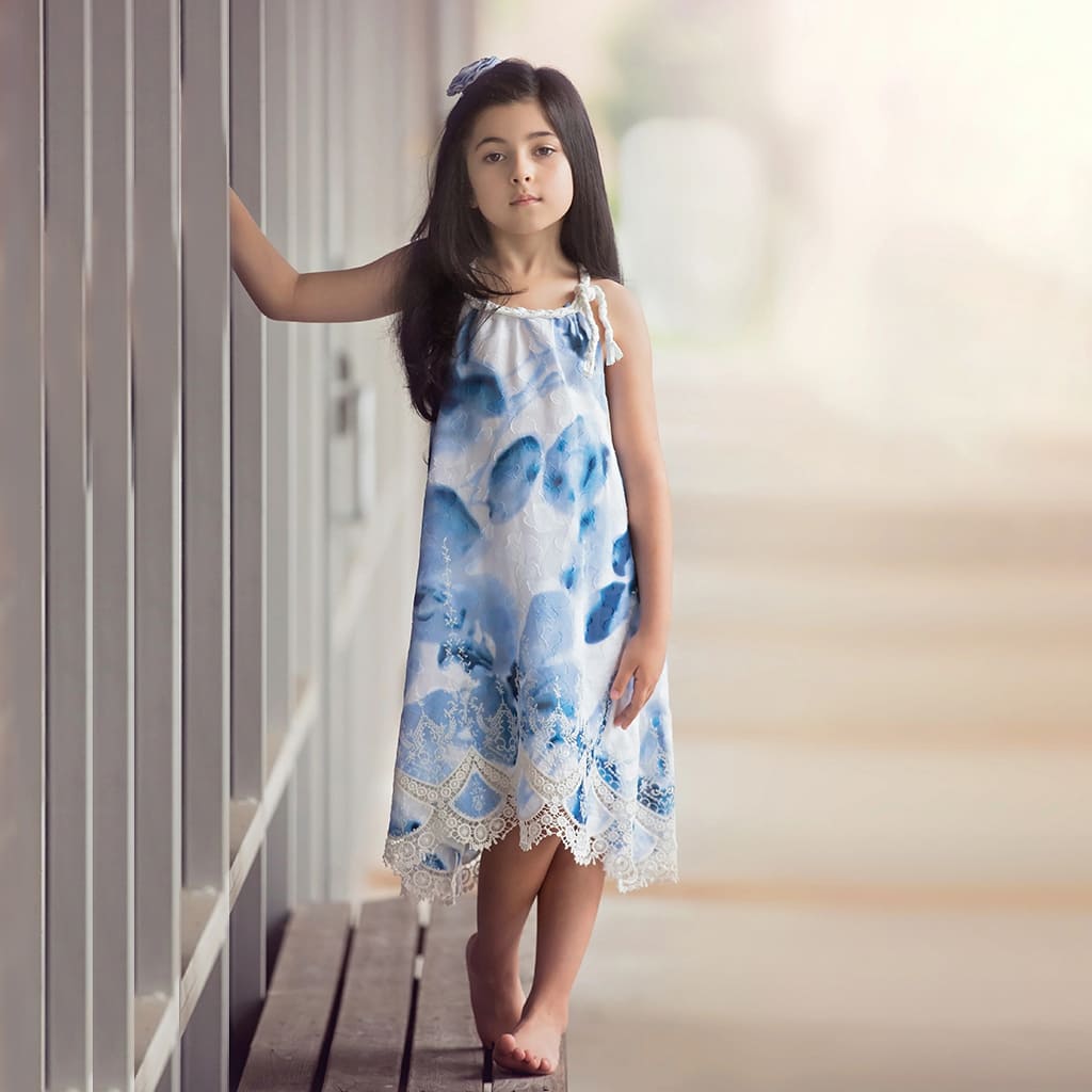 Summer Song Toddler Little Big Girls Dress 