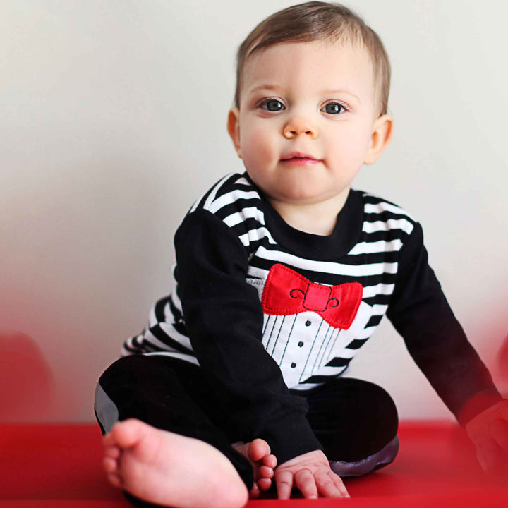 Tuxedo Baby Infant Boys Legging Set 