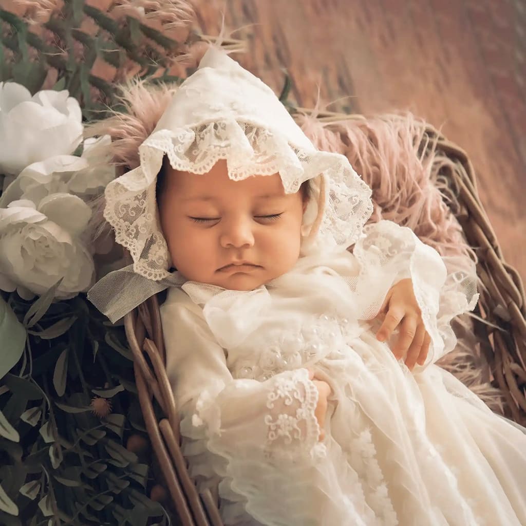 Wholesale Haute Baby Anna Corinne Baby Bonnet