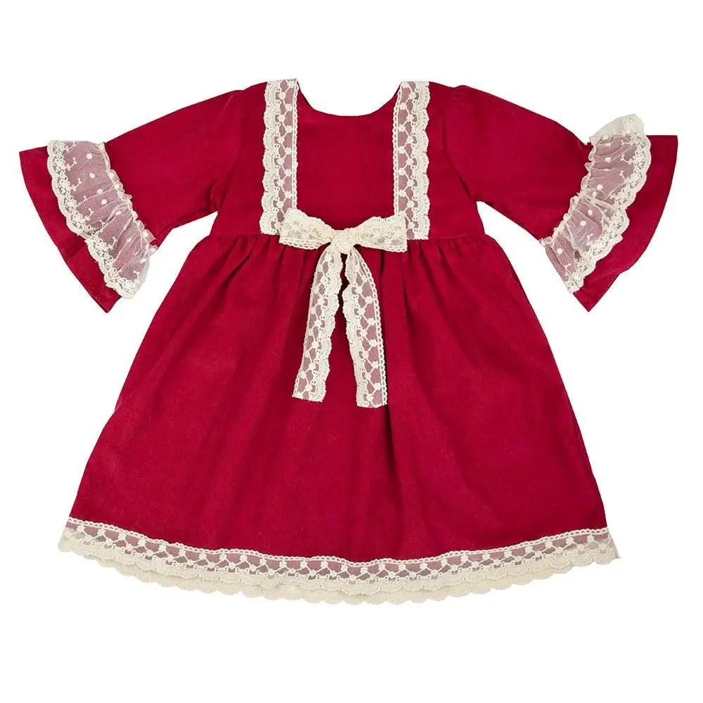 A Time To Treasure Big Girls Holiday Dress - Haute Baby