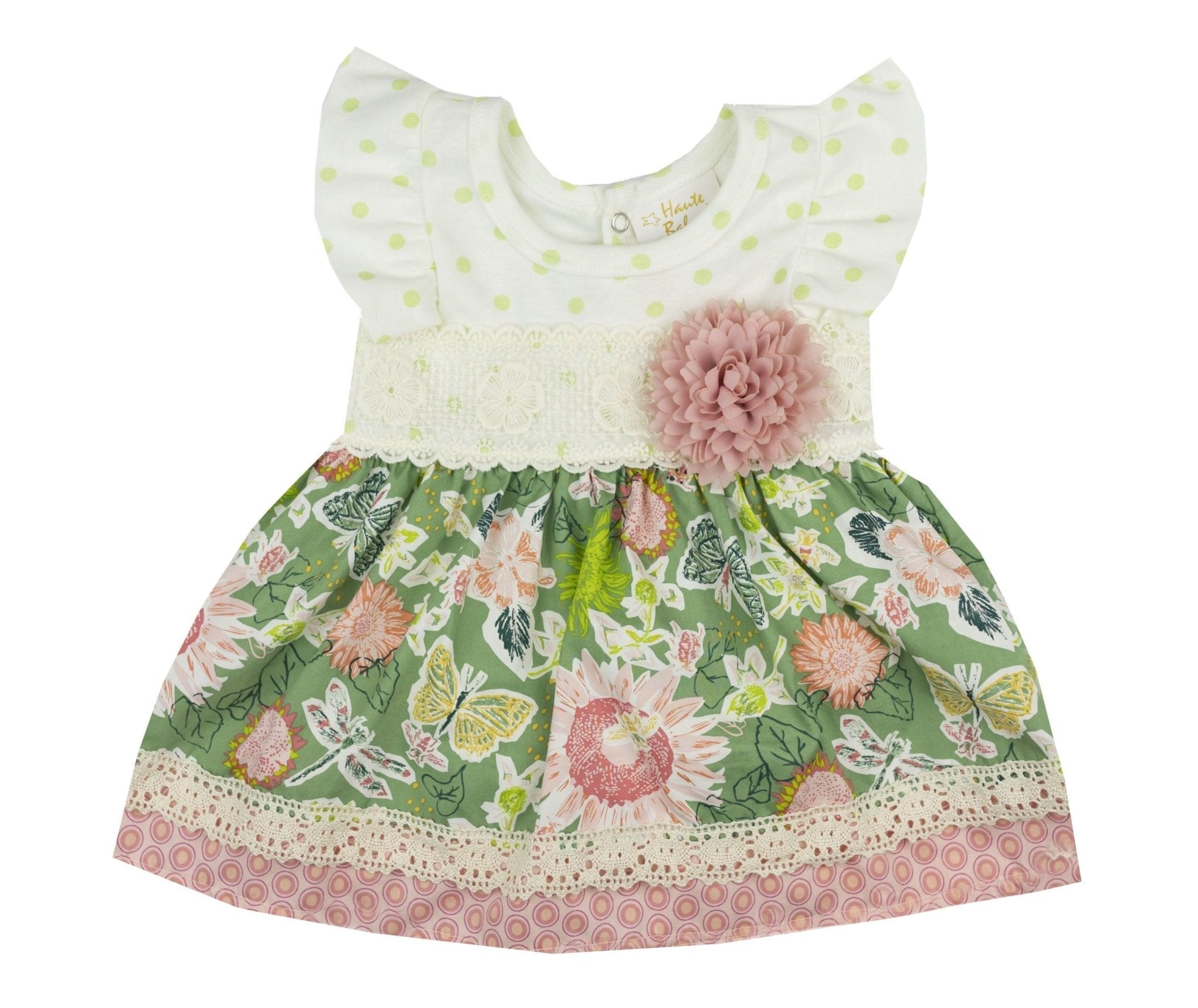 April Meadow Diaper Dress - Haute Baby