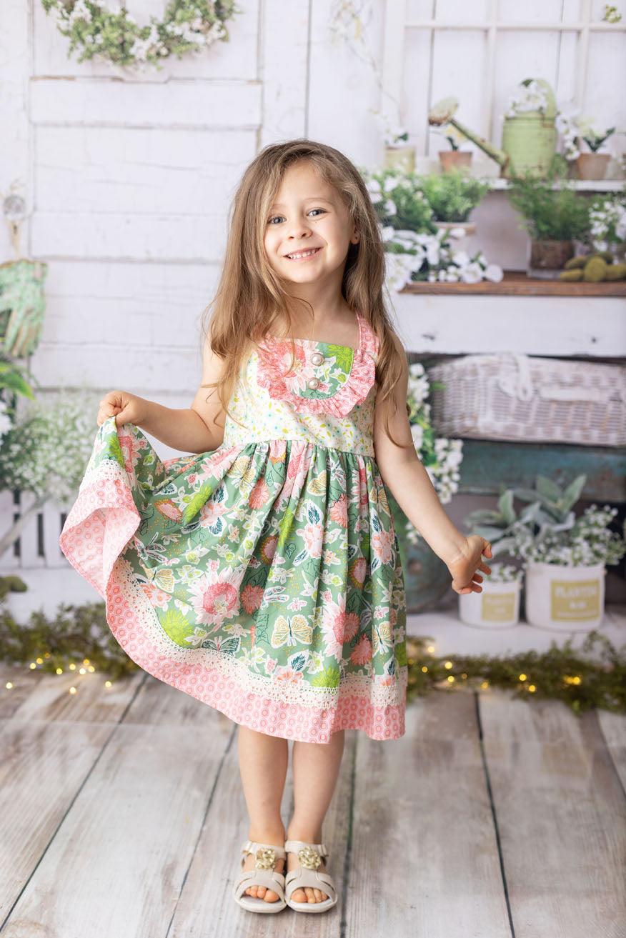 April Meadow Dress - Haute Baby