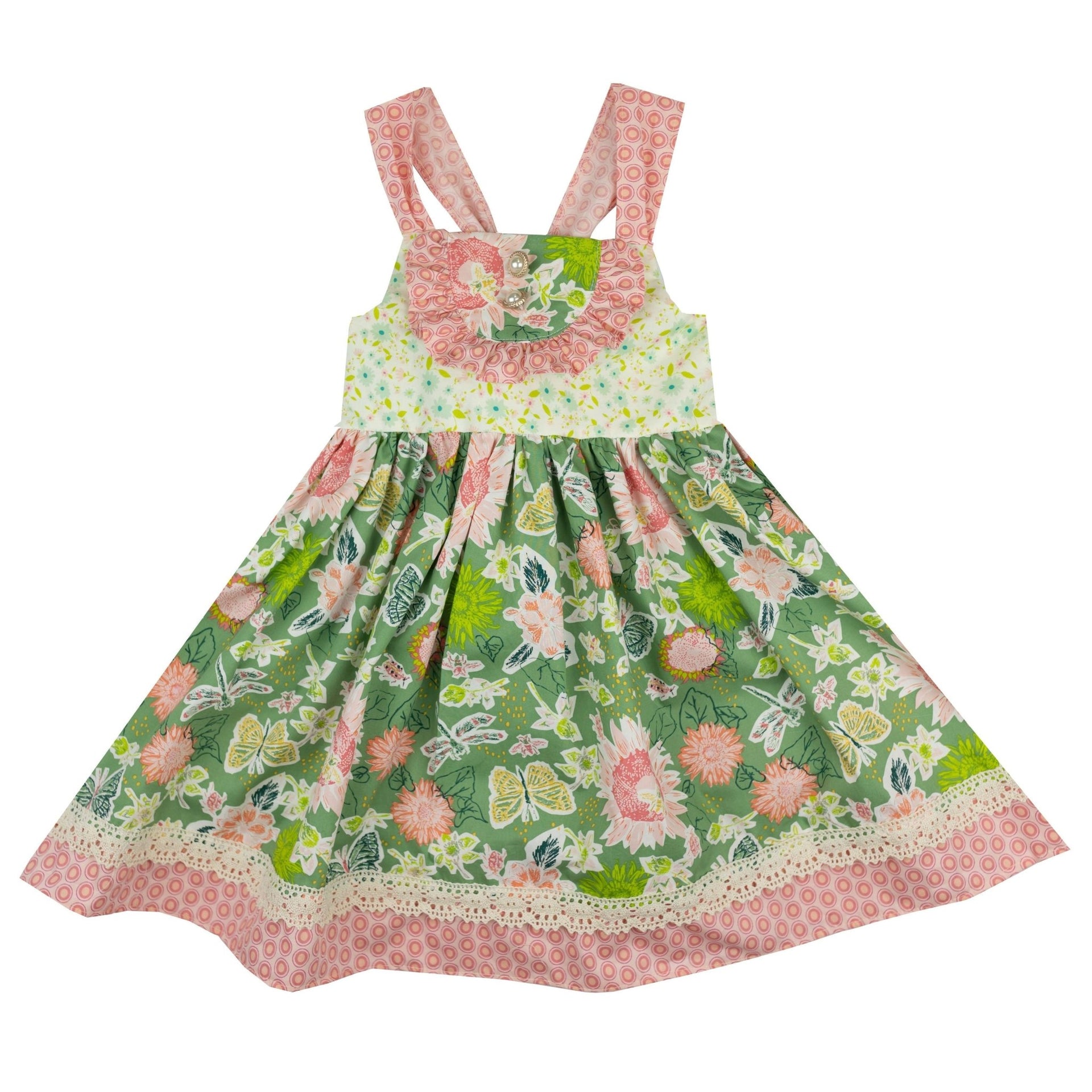 April Meadow Dress - Haute Baby