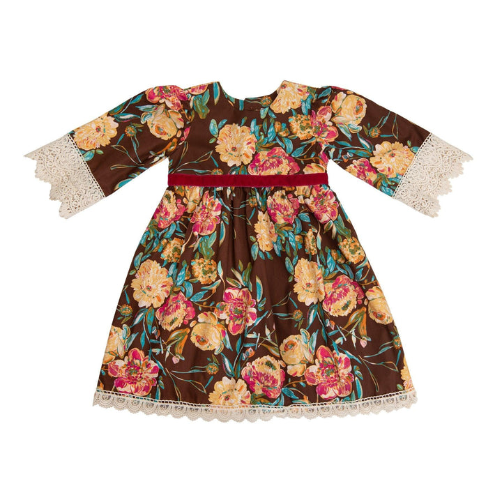 Autumn Bloom Dress - Haute Baby