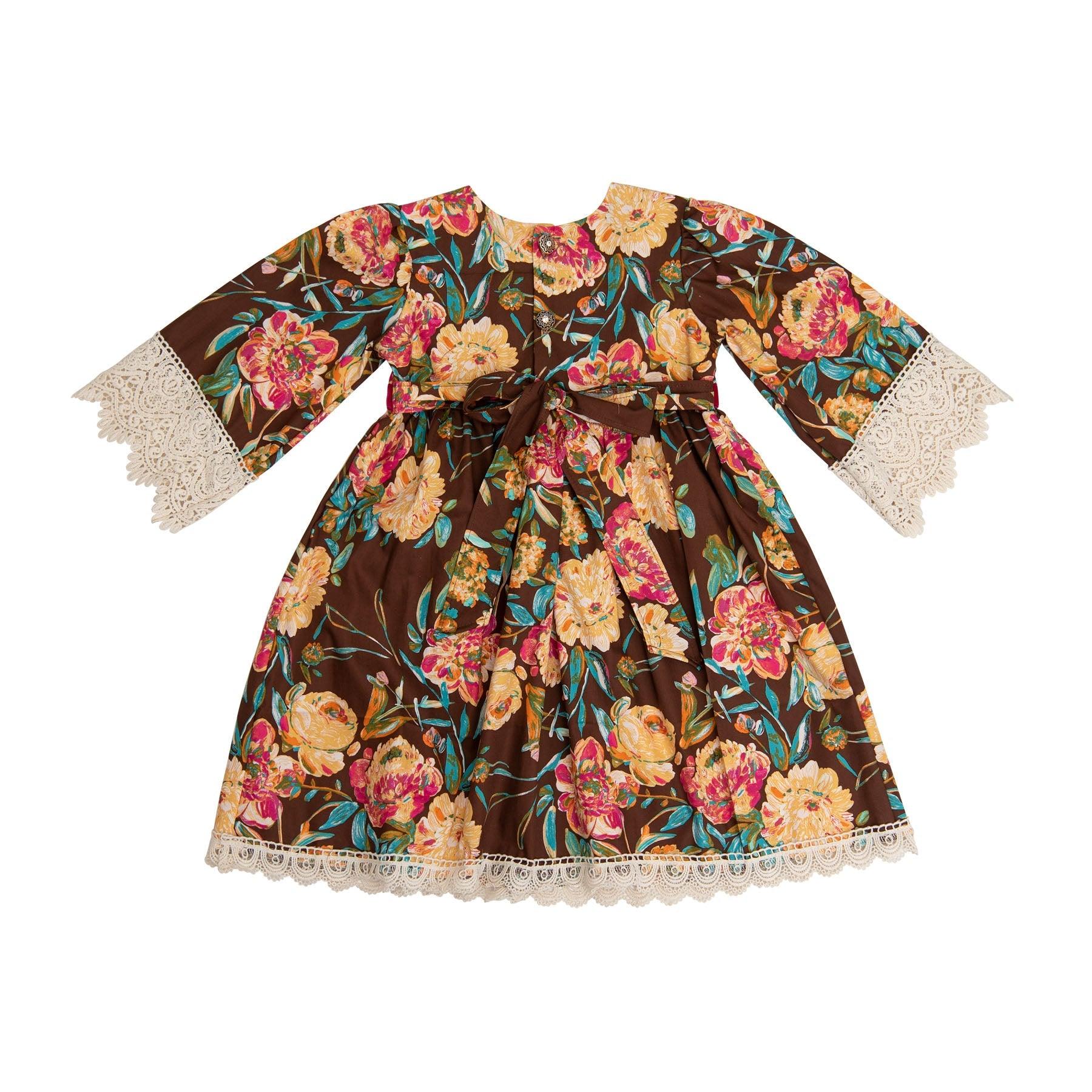 Autumn Bloom Dress - Haute Baby